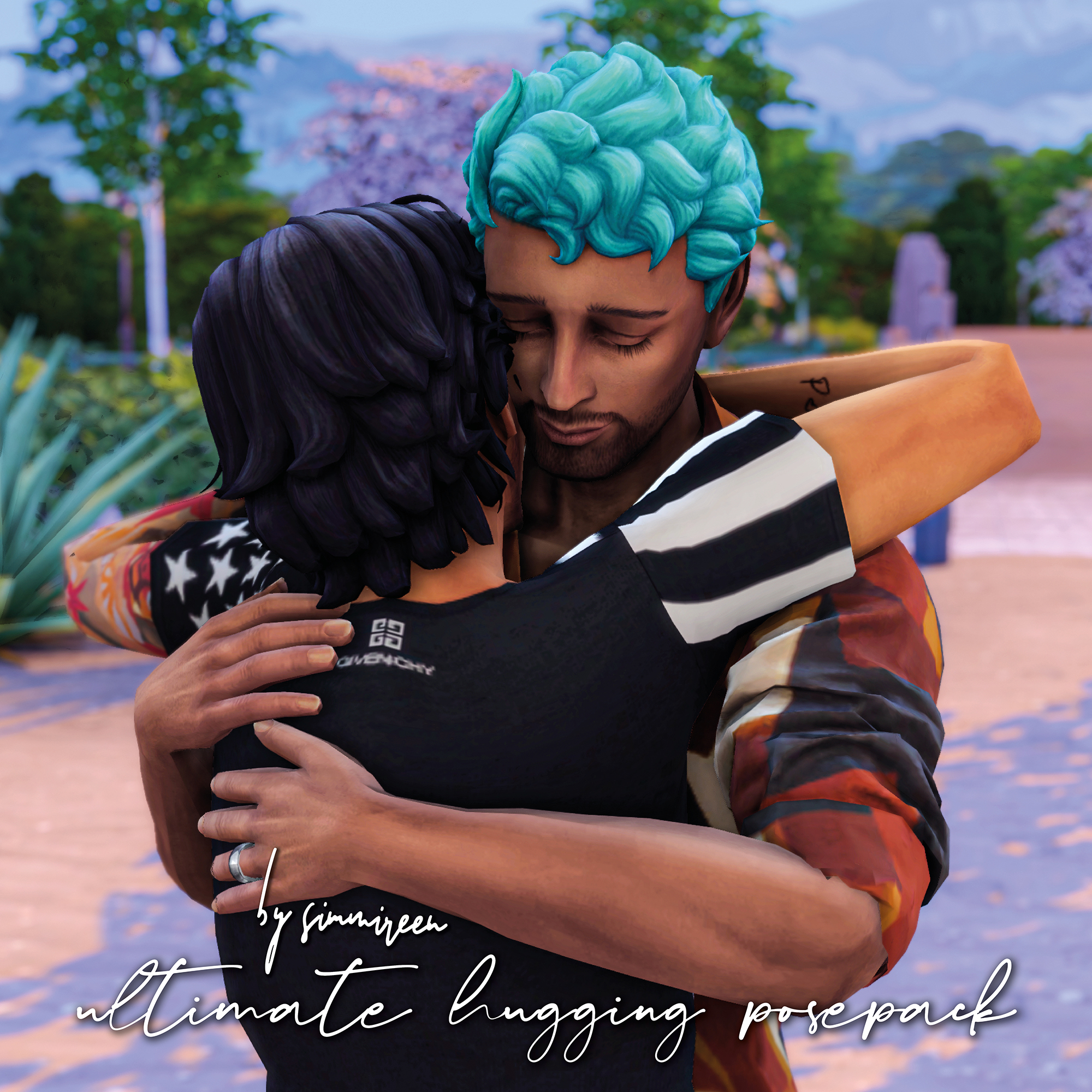 Hugging Poses - Romantic hug pose