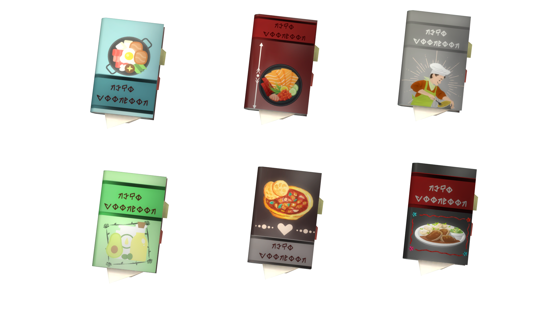 Cookbook recolors