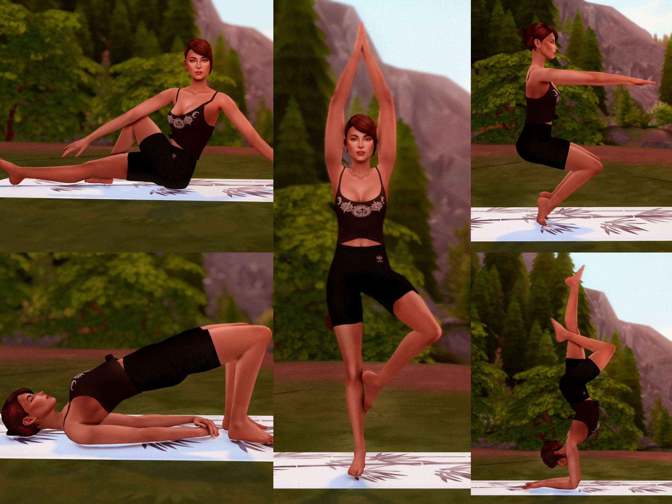 Hot Yoga Poses - The Sims 4 Mods - CurseForge