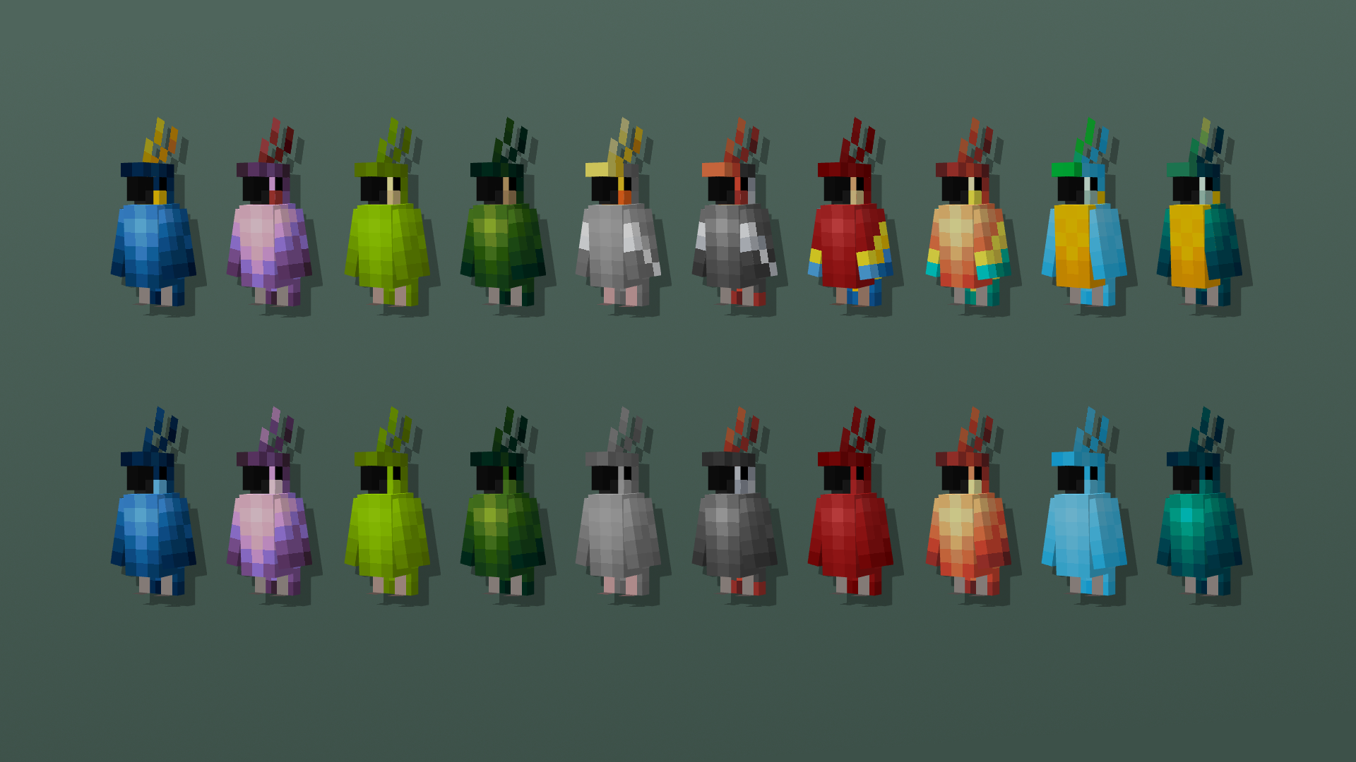 Pesky parrots minecraft resource packs curseforge