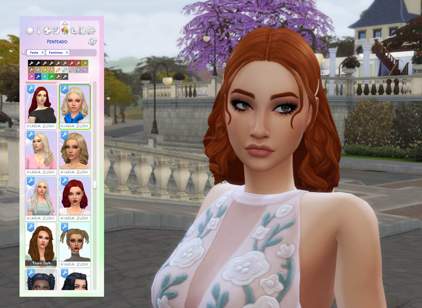 Natalia Hairstyle - The Sims 4 Create a Sim - CurseForge