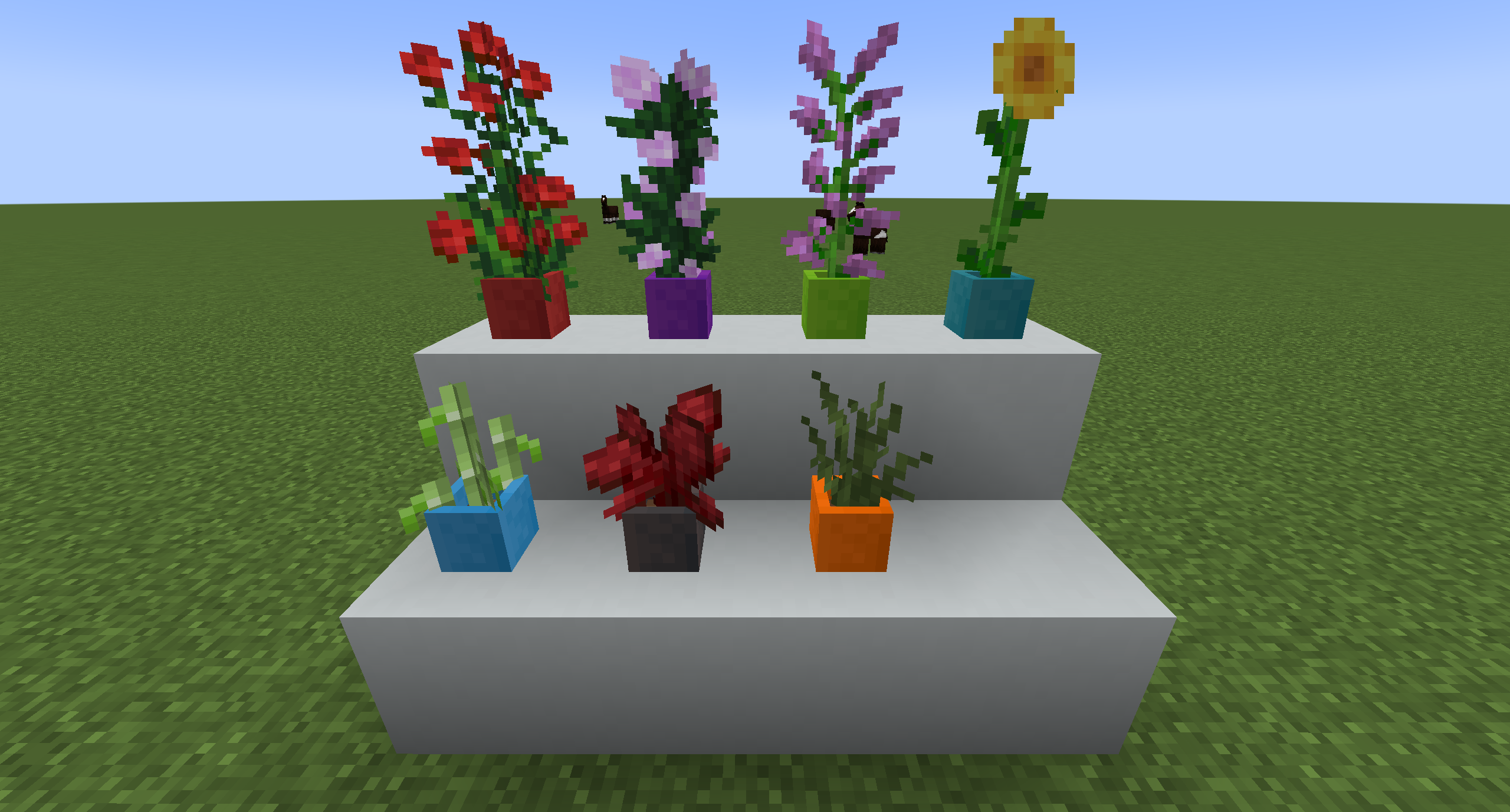 Flower Pots Plus - Minecraft Mods - CurseForge