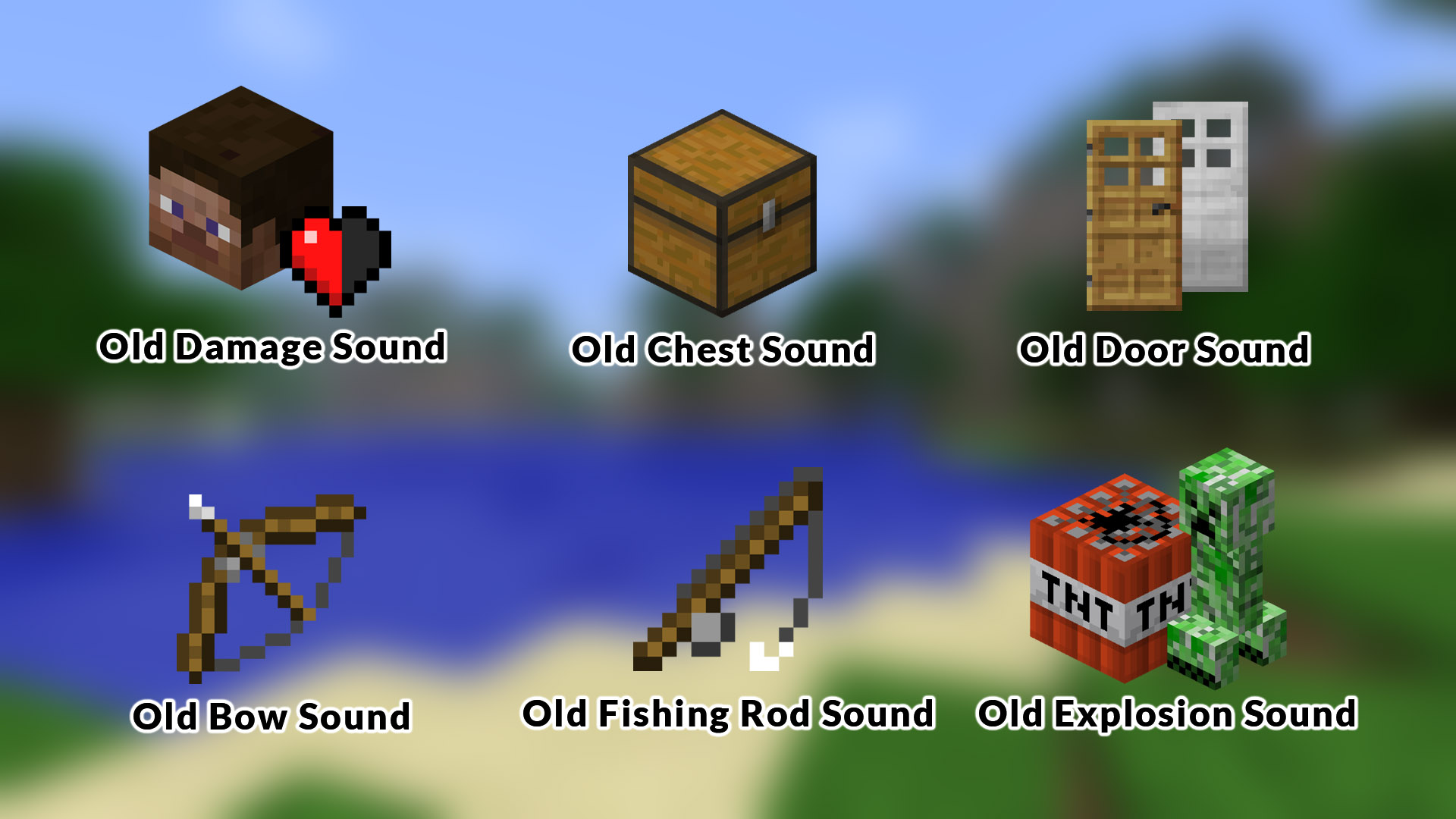 Minecraft sound effects resource pack