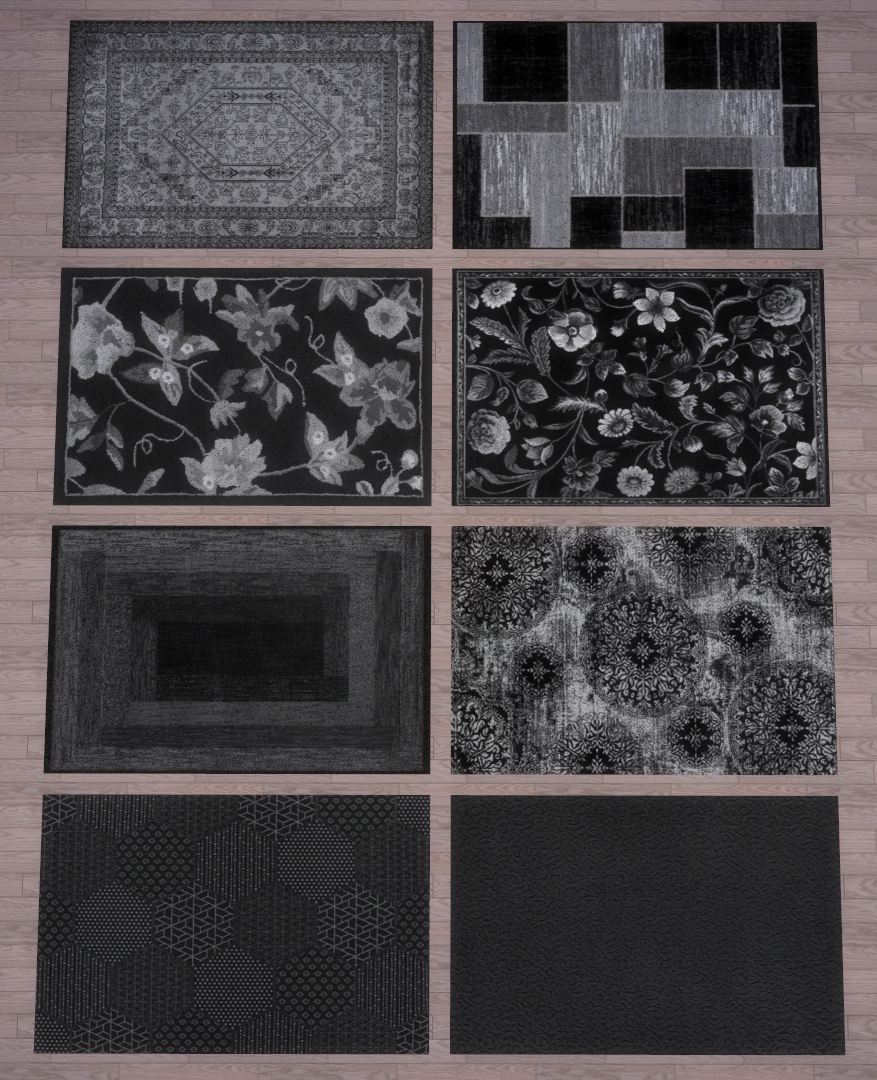 Showing 8 rug designs