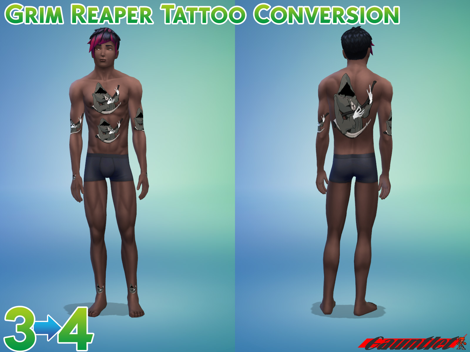 50 Sims 4 Tattoos Absolute Best Tattoo CC Packs 2023 Update  SNOOTYSIMS