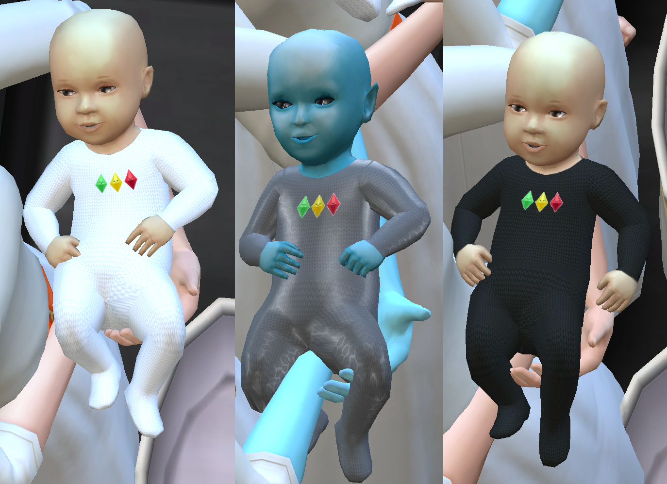 Mood diamond footsies baby outfit