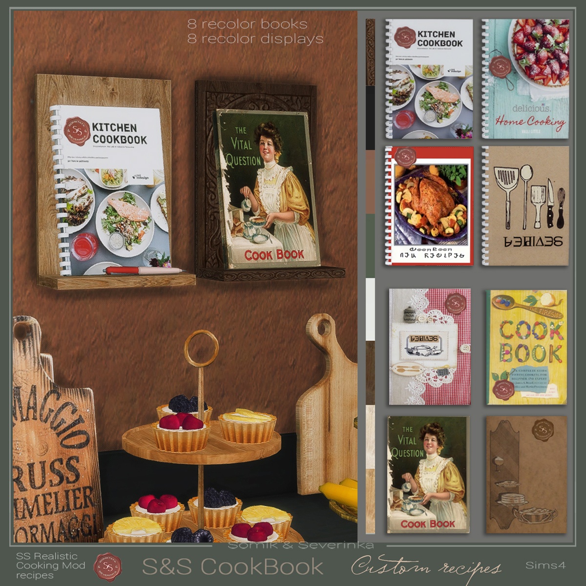 Cookbook S&S 28.07 - The Sims 4 Mods - CurseForge