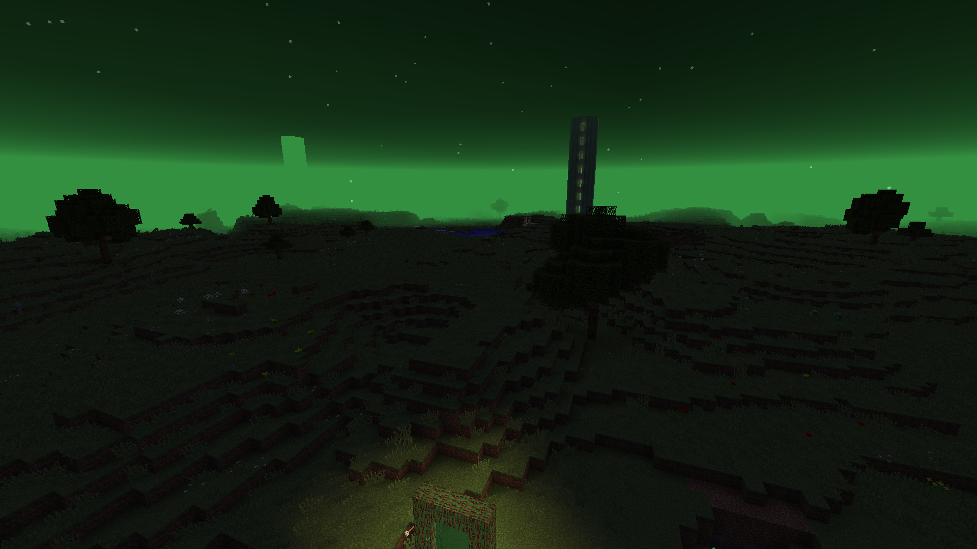 Explore Multiple new dimensions such as the Hunting Dimension to farm mob drops