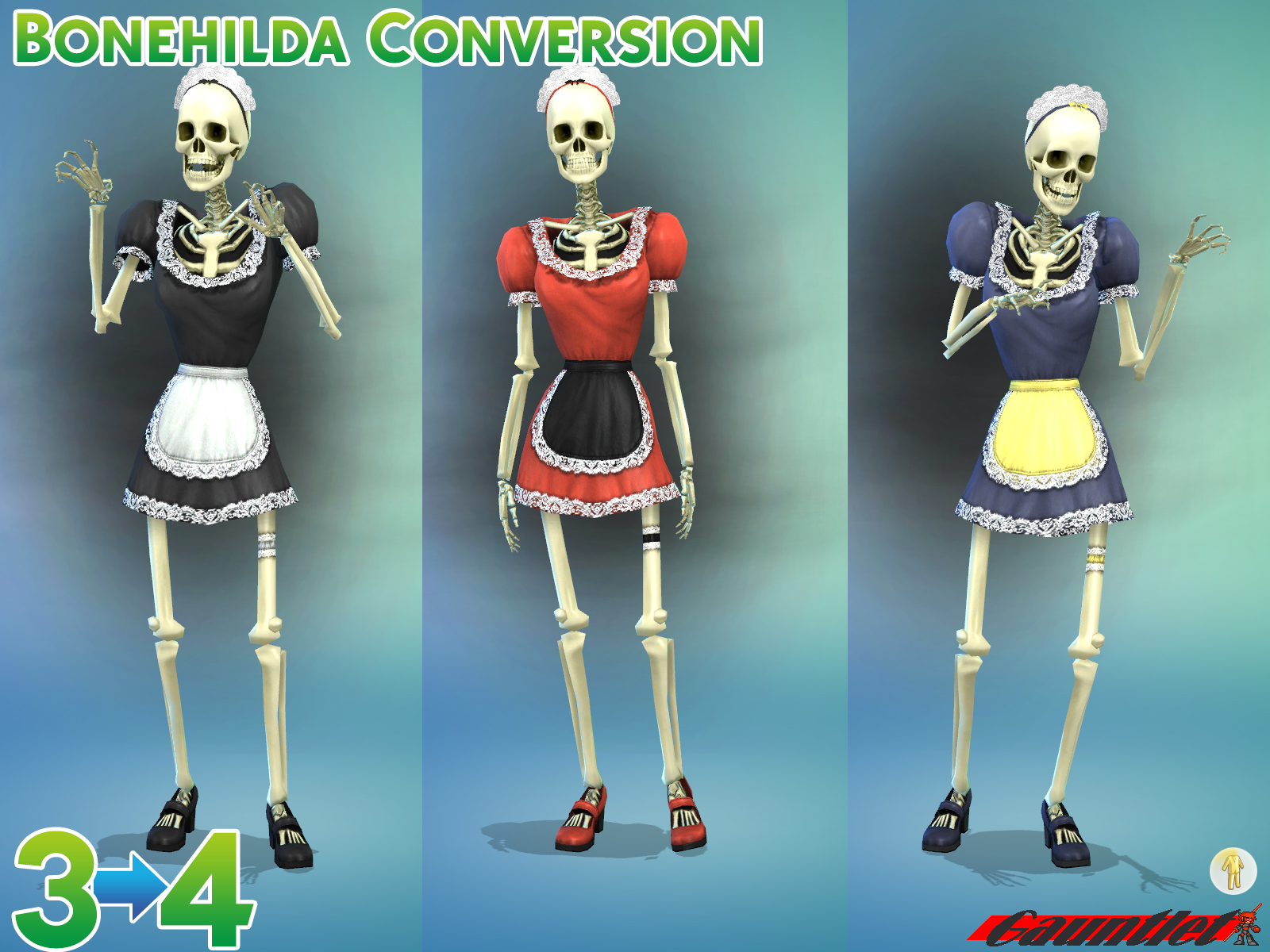 Bonehilda - ts3 Conversion - The Sims 4 Create a Sim - CurseForge