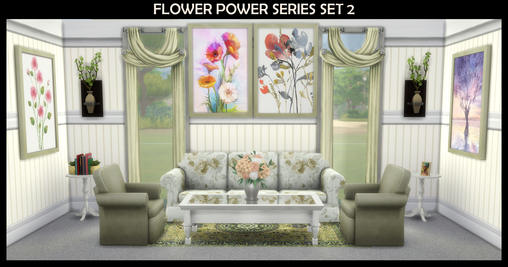 Live in game decorating idea
