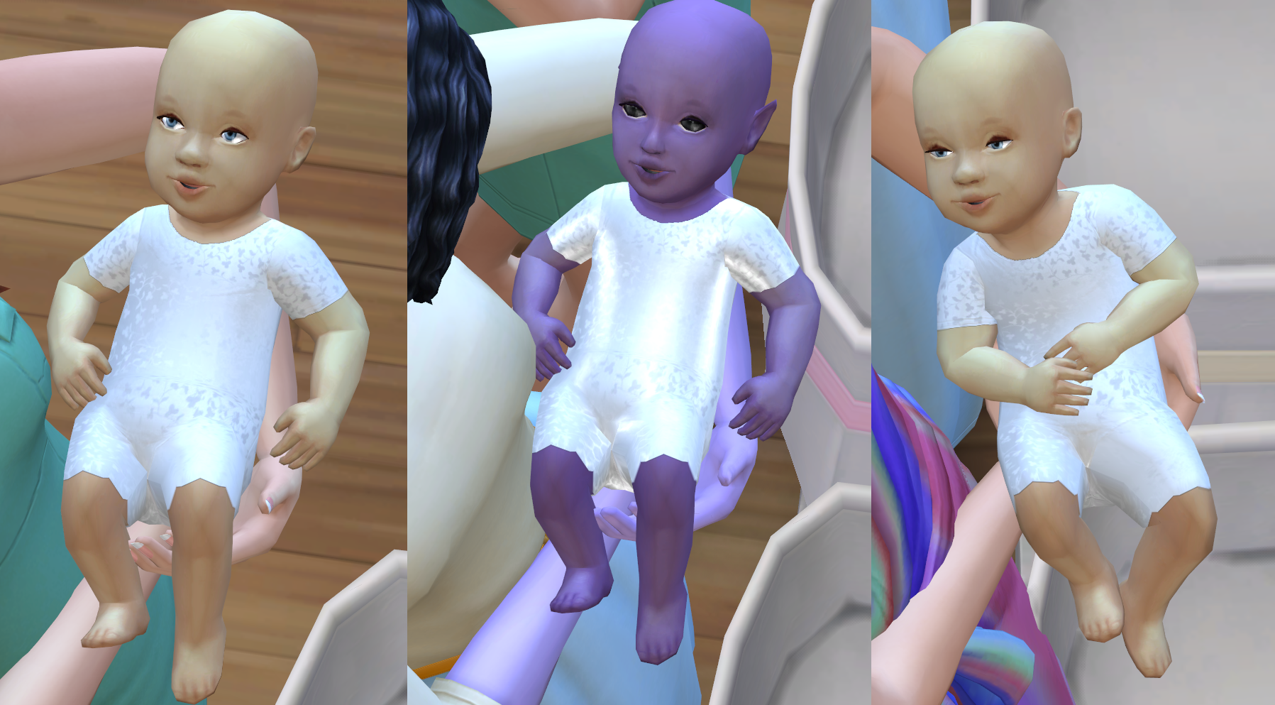 Satin summer baby outfit - The Sims 4 Mods - CurseForge