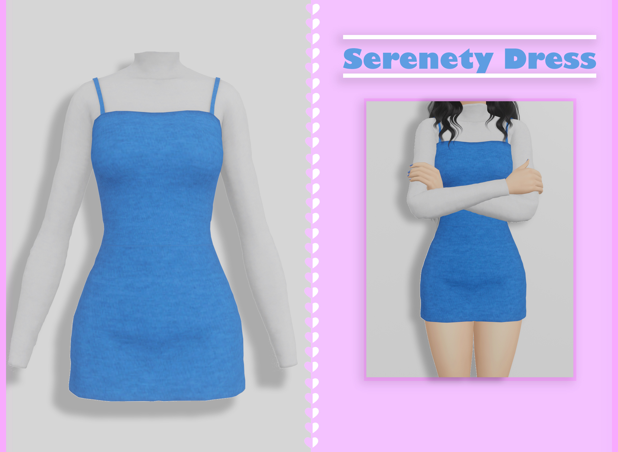 Serenety Dress ♡ - Screenshots - The Sims 4 Create a Sim - CurseForge