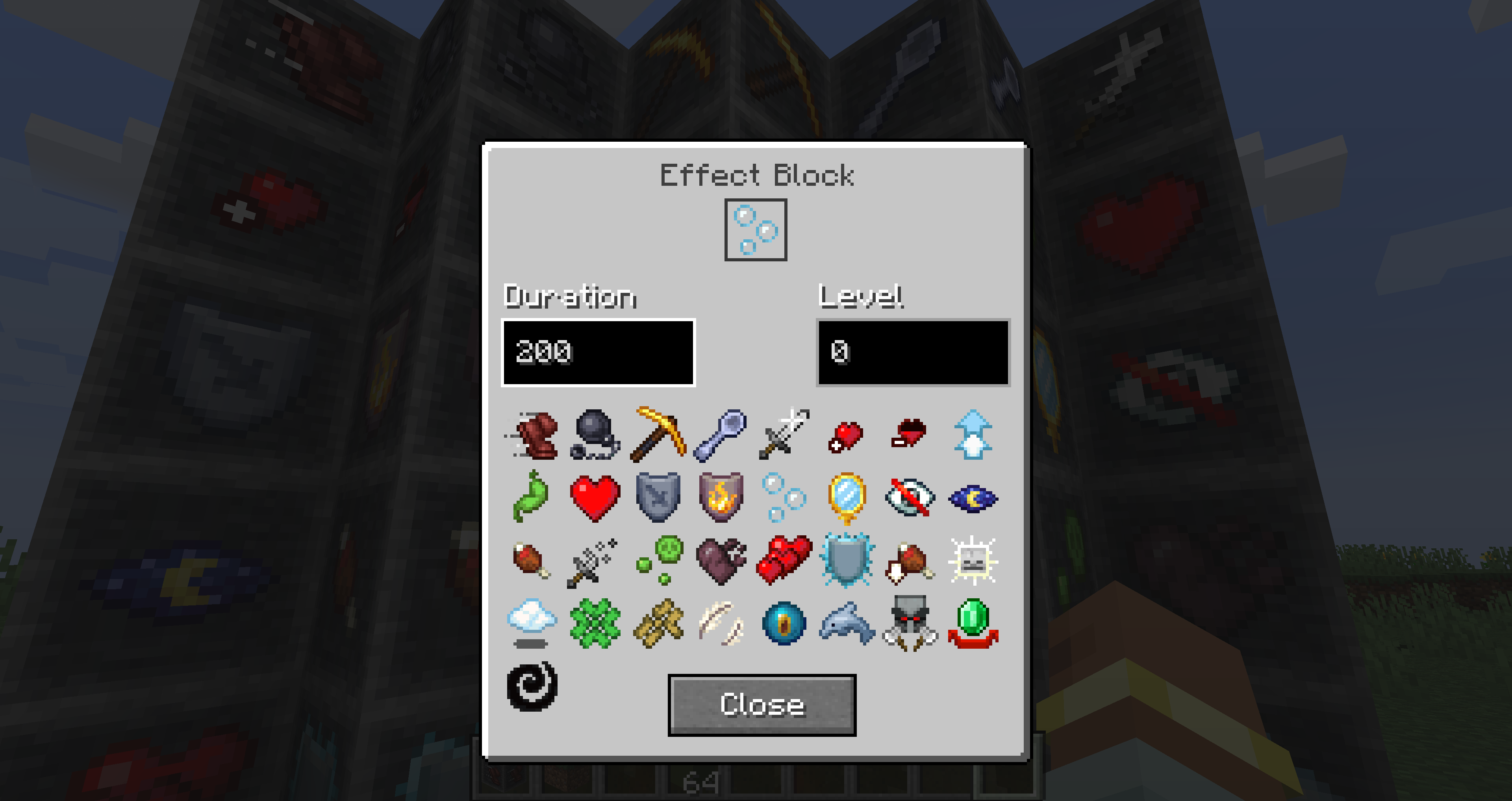 The Effect Block GUI