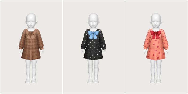 ribbon sweater - toddler - The Sims 4 Create a Sim - CurseForge