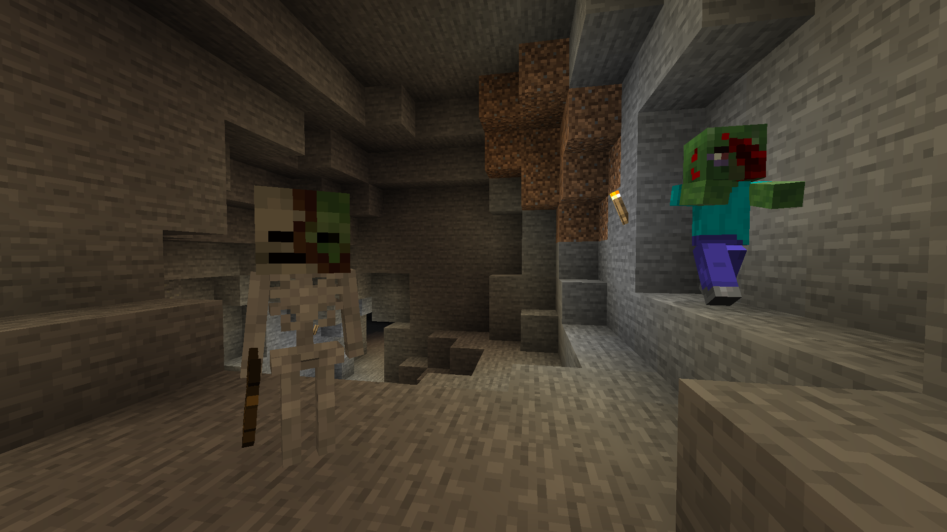 Zombie Skeleton & Zombie Villager