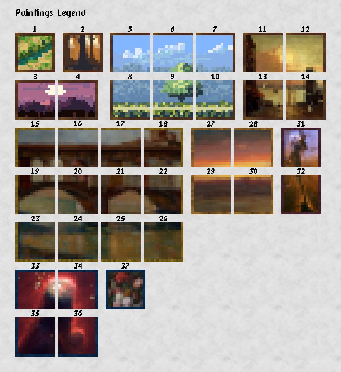 Custom Paintings Minecraft Resource Packs