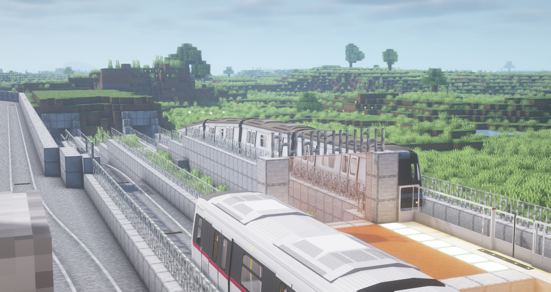 Minecraft Transit Railway