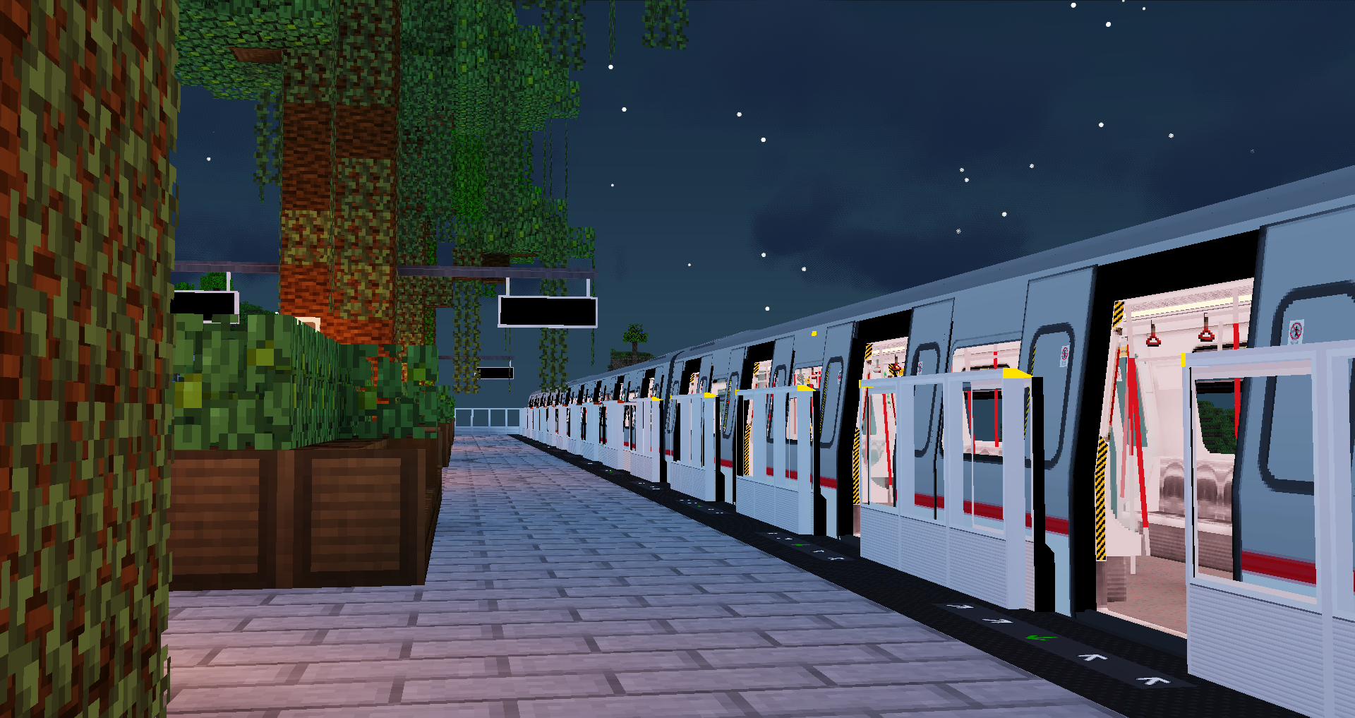 Minecraft Transit Railway Automated Trains Planes And More Screenshots Mods Minecraft 8914