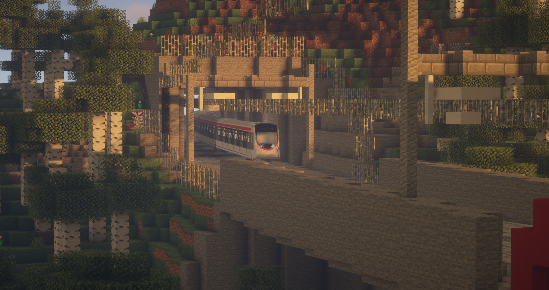 Minecraft Transit Railway