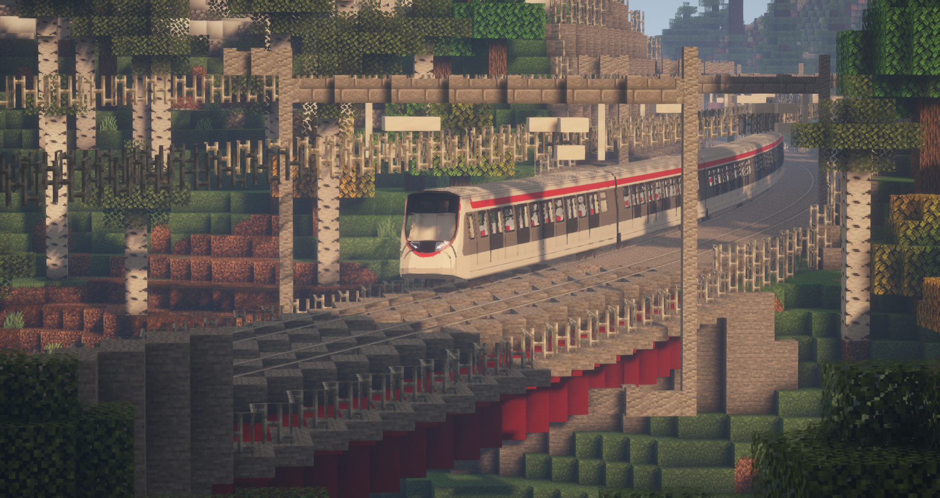 Minecraft Transit Railway