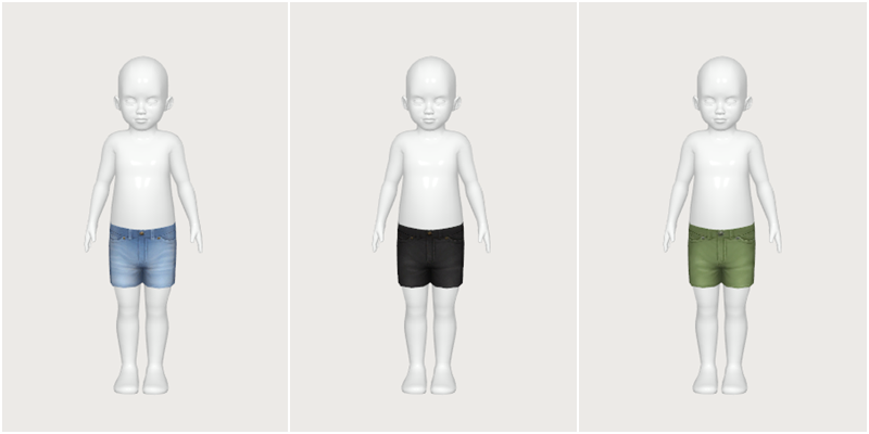 Infant Shorts Balloon Pants - The Sims 4 Create a Sim - CurseForge