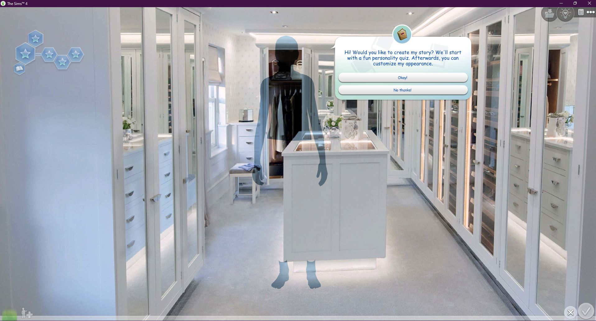 White Closet Cas Background Screenshots The Sims 4 Mods Curseforge