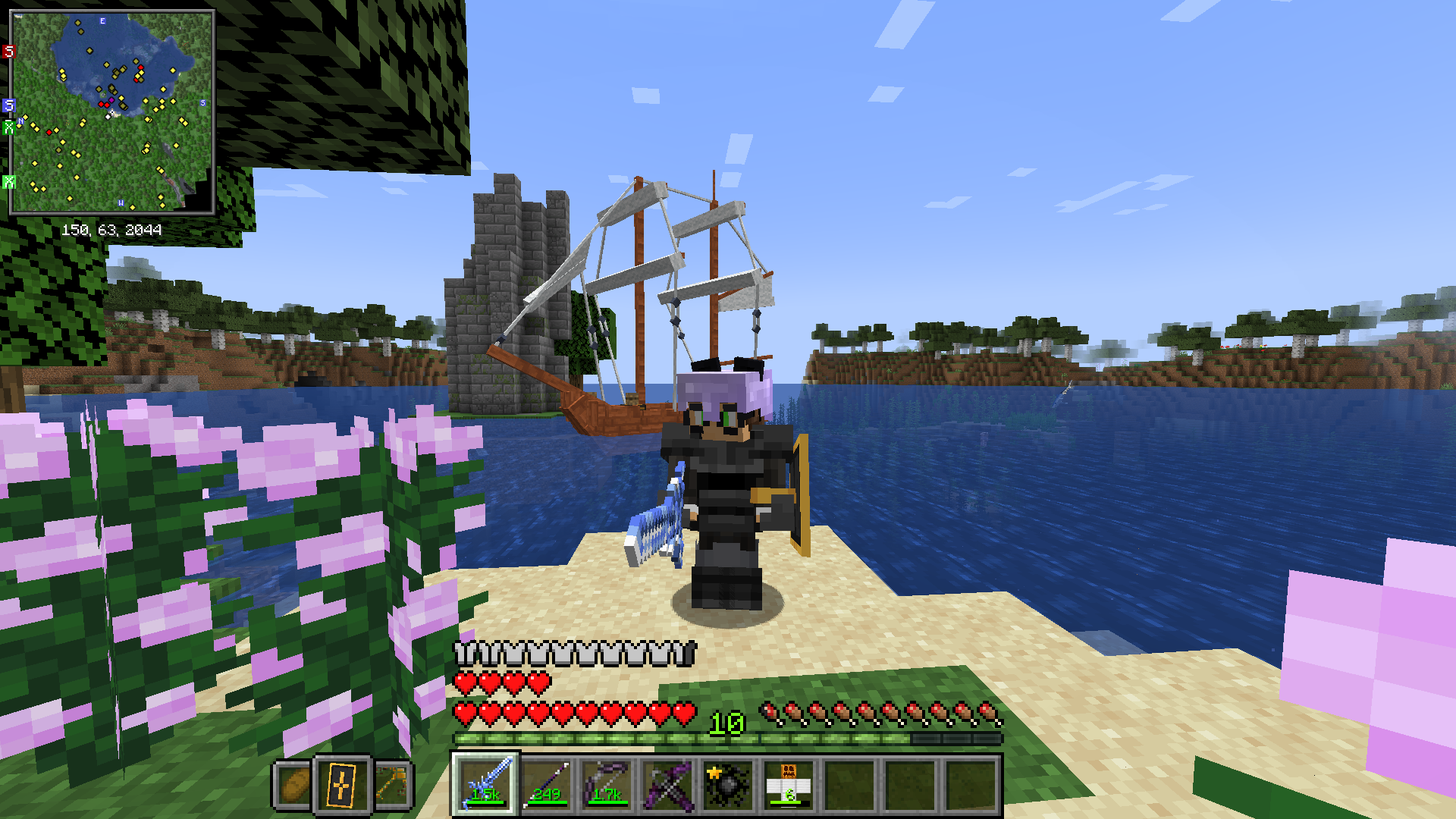 Sailing out to far lands to find more tools.