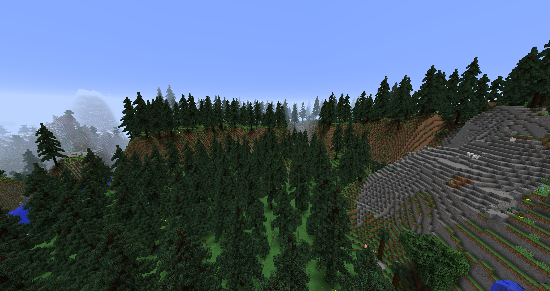 Old Growth Spruce Taiga Biome - Wiki Guide 