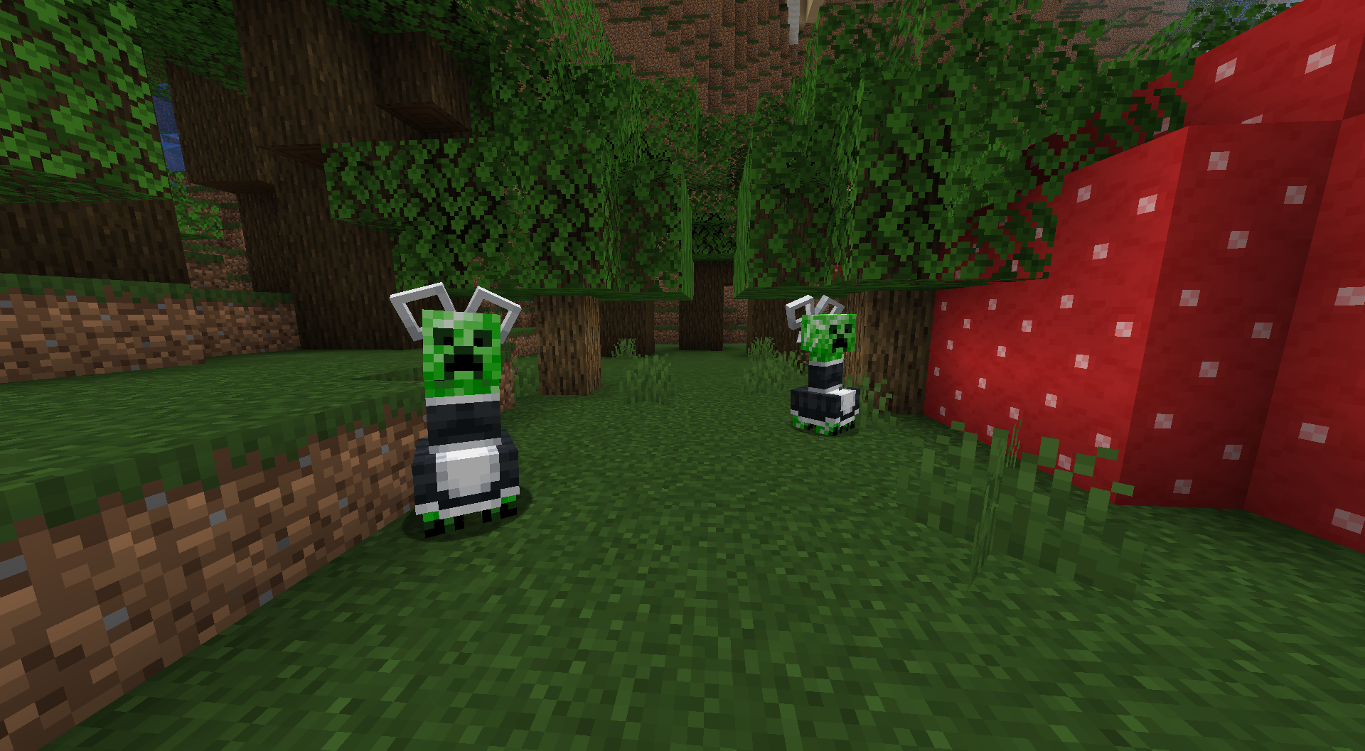 Creeper Maids in a Dark Forest