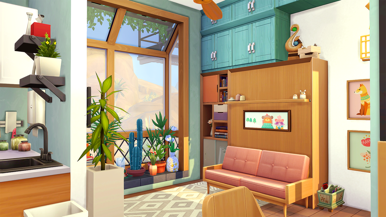 Multi-use bedroom & living