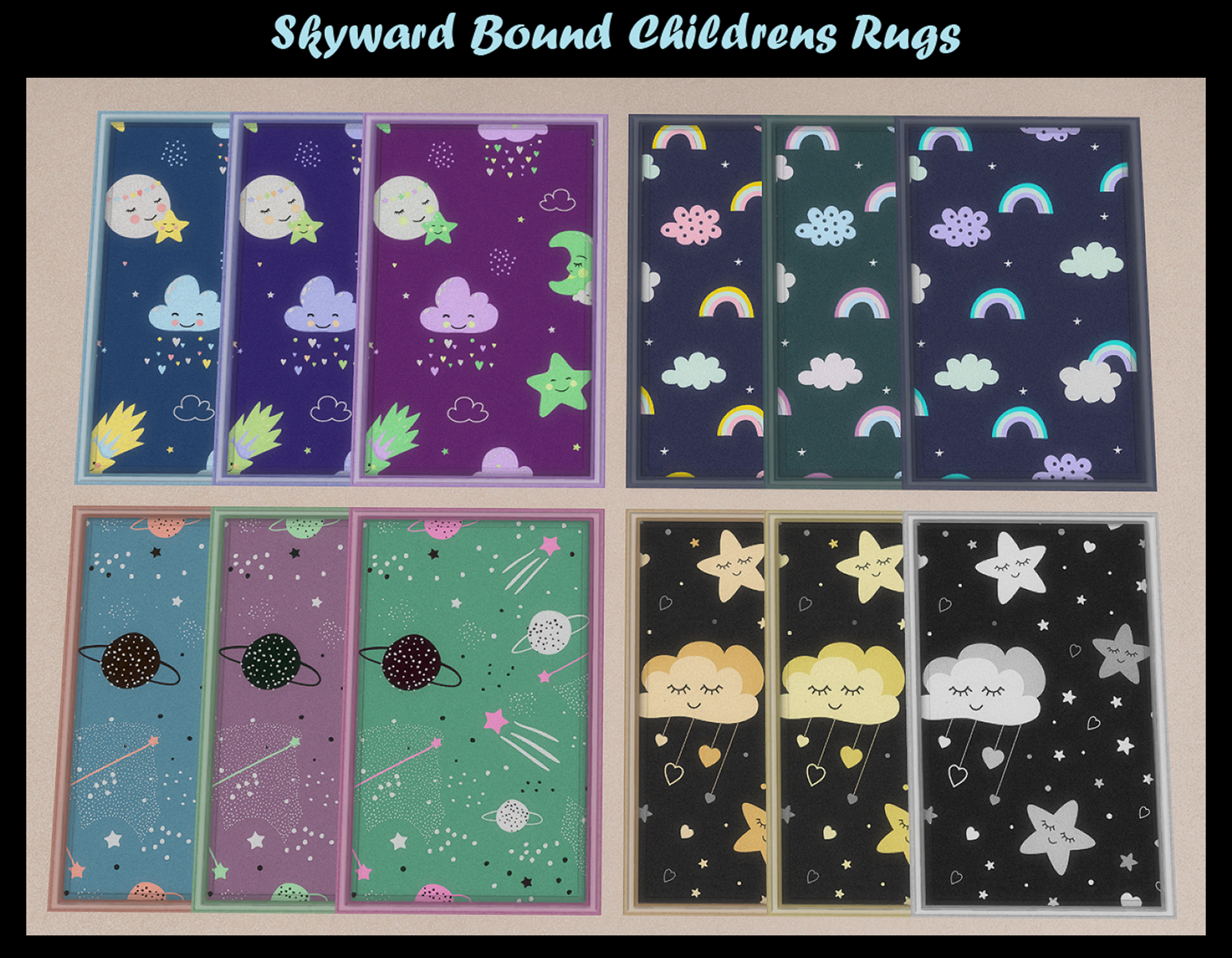 Colours available