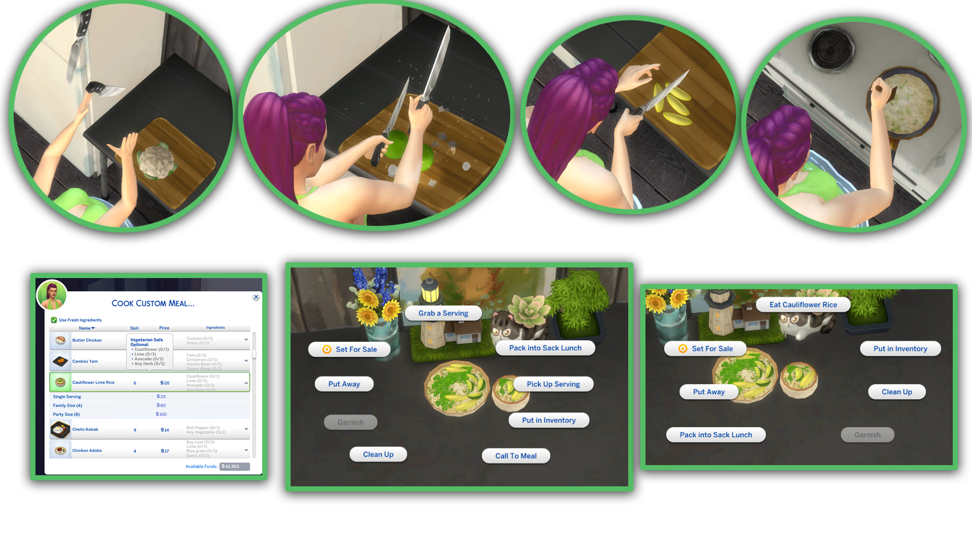 Sims 4 Rice Cauliflower Rice - The Sims 4 Mods - CurseForge