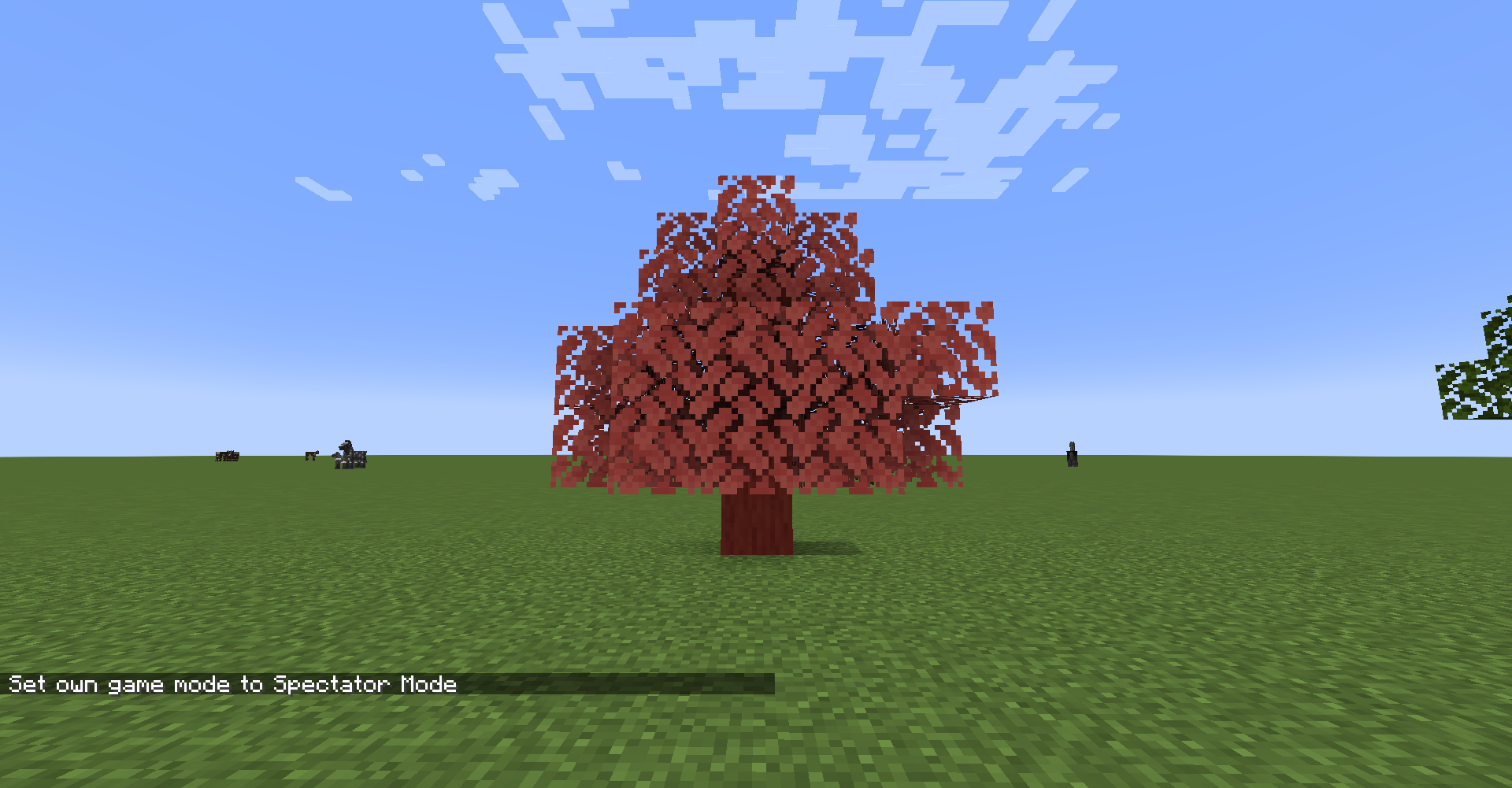 Small Red Tree