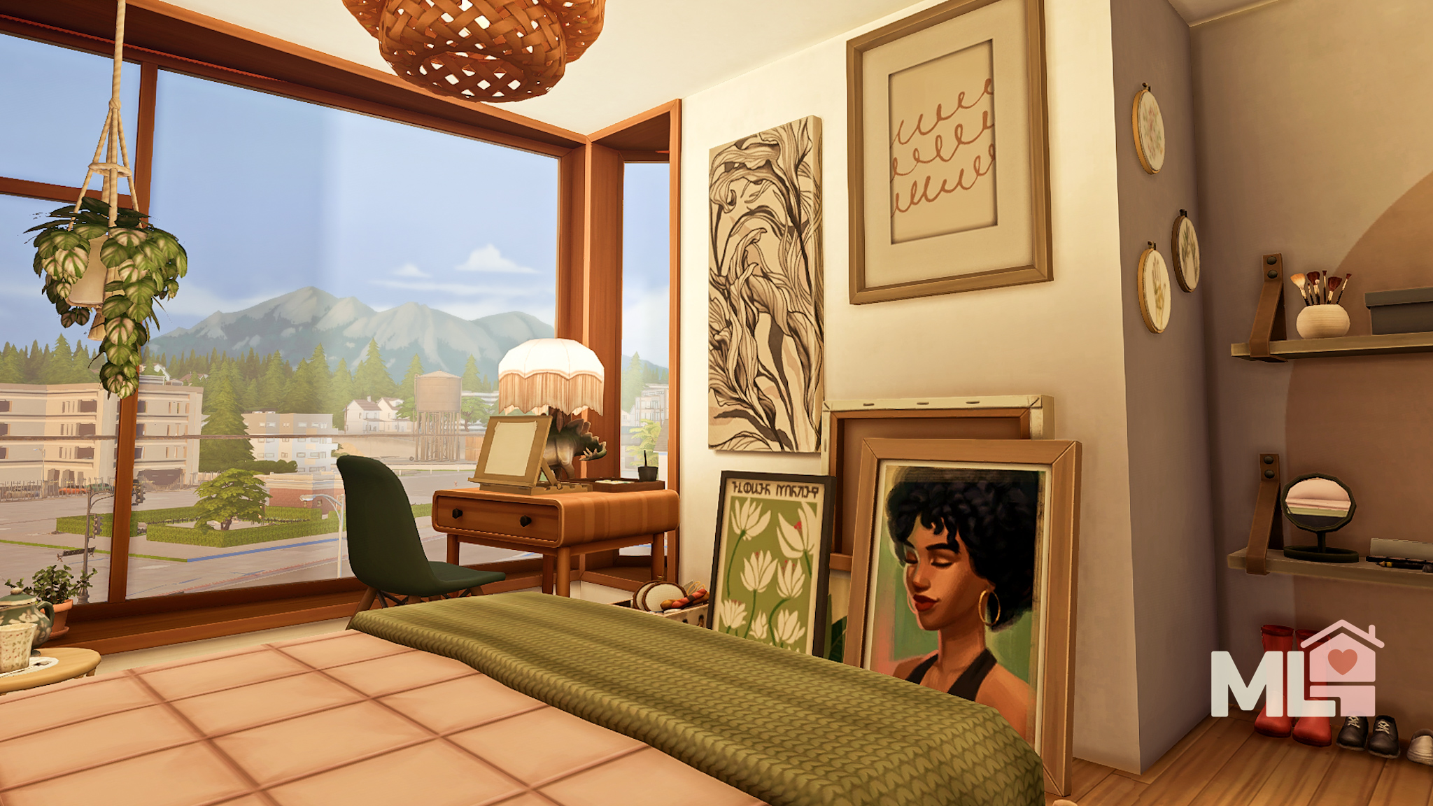 Art Student Pinecrest 402 Renovation The Sims 4 Rooms / Lots