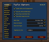 TipTac Options