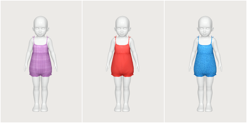 tied romper - toddler - The Sims 4 Create a Sim - CurseForge