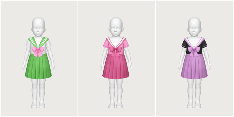 sailor dress - toddler - The Sims 4 Create a Sim - CurseForge