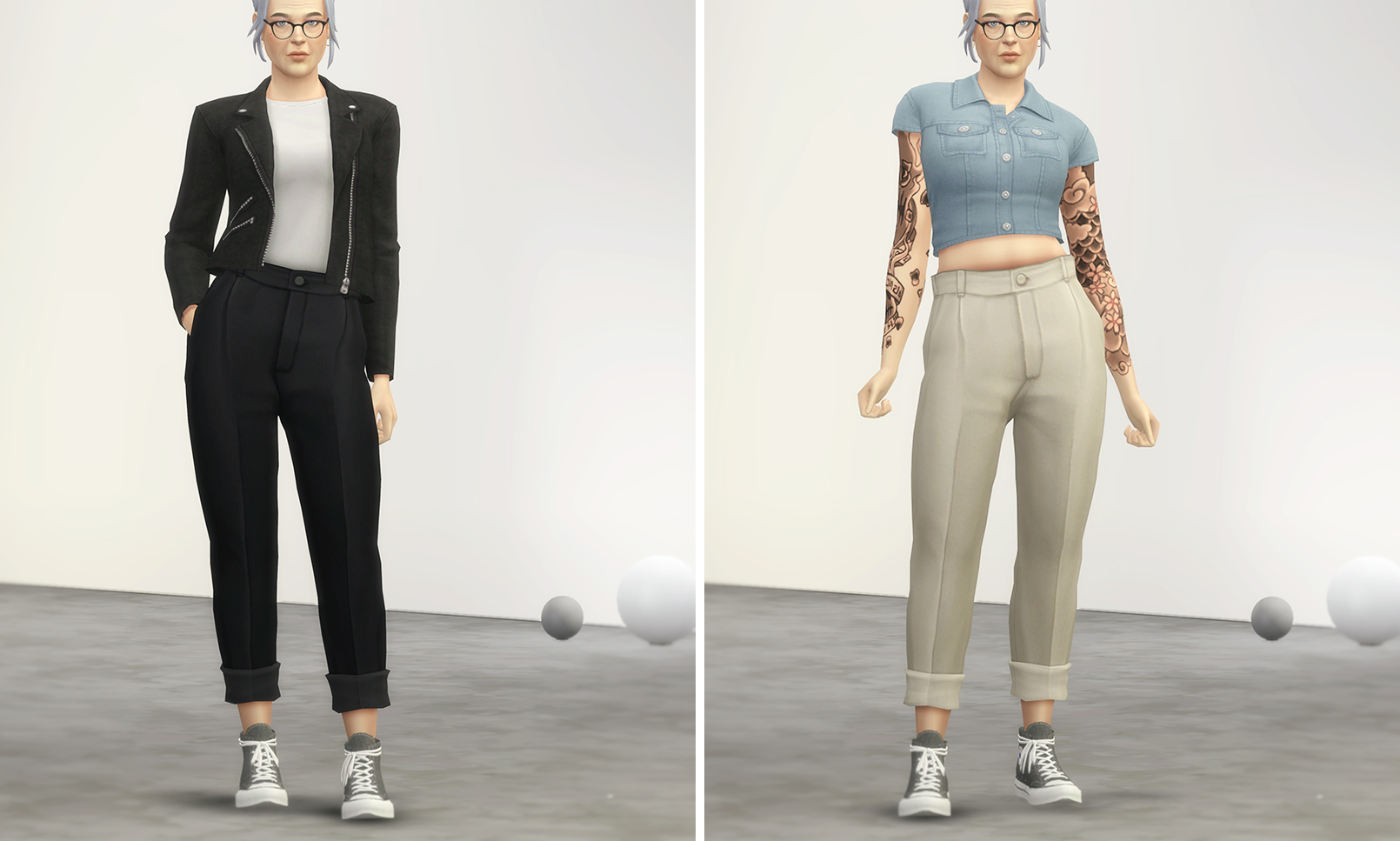 Install Roll Up Your Trousers for Female - The Sims 4 Mods - CurseForge