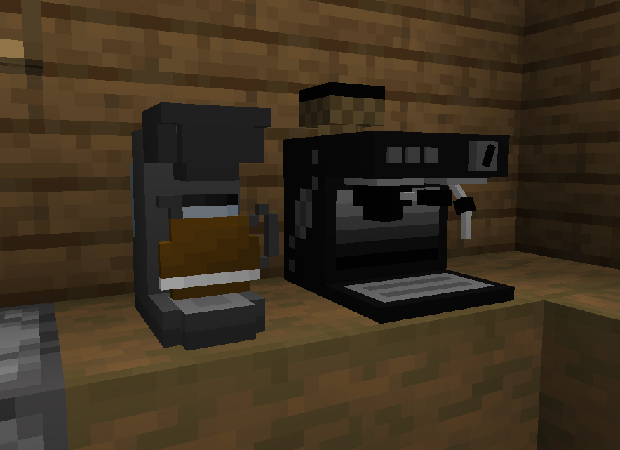 Coffee Machine and Espresso Machine blocks