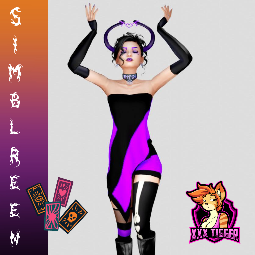 Simblreen Dress - The Sims 4 Create a Sim - CurseForge