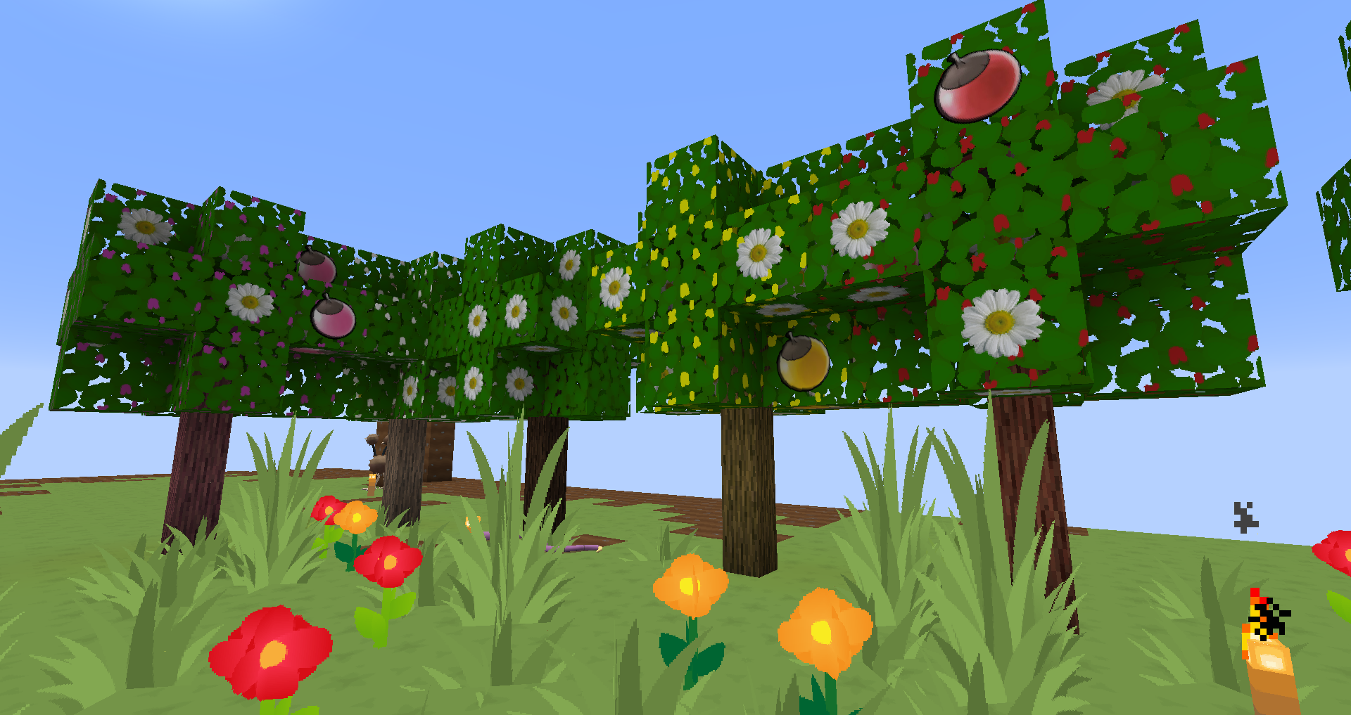 Pixelmon Apricorn Trees