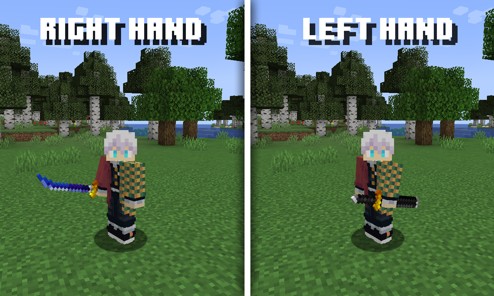 Right and left hand