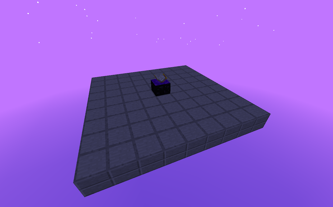 Example eternal night void world