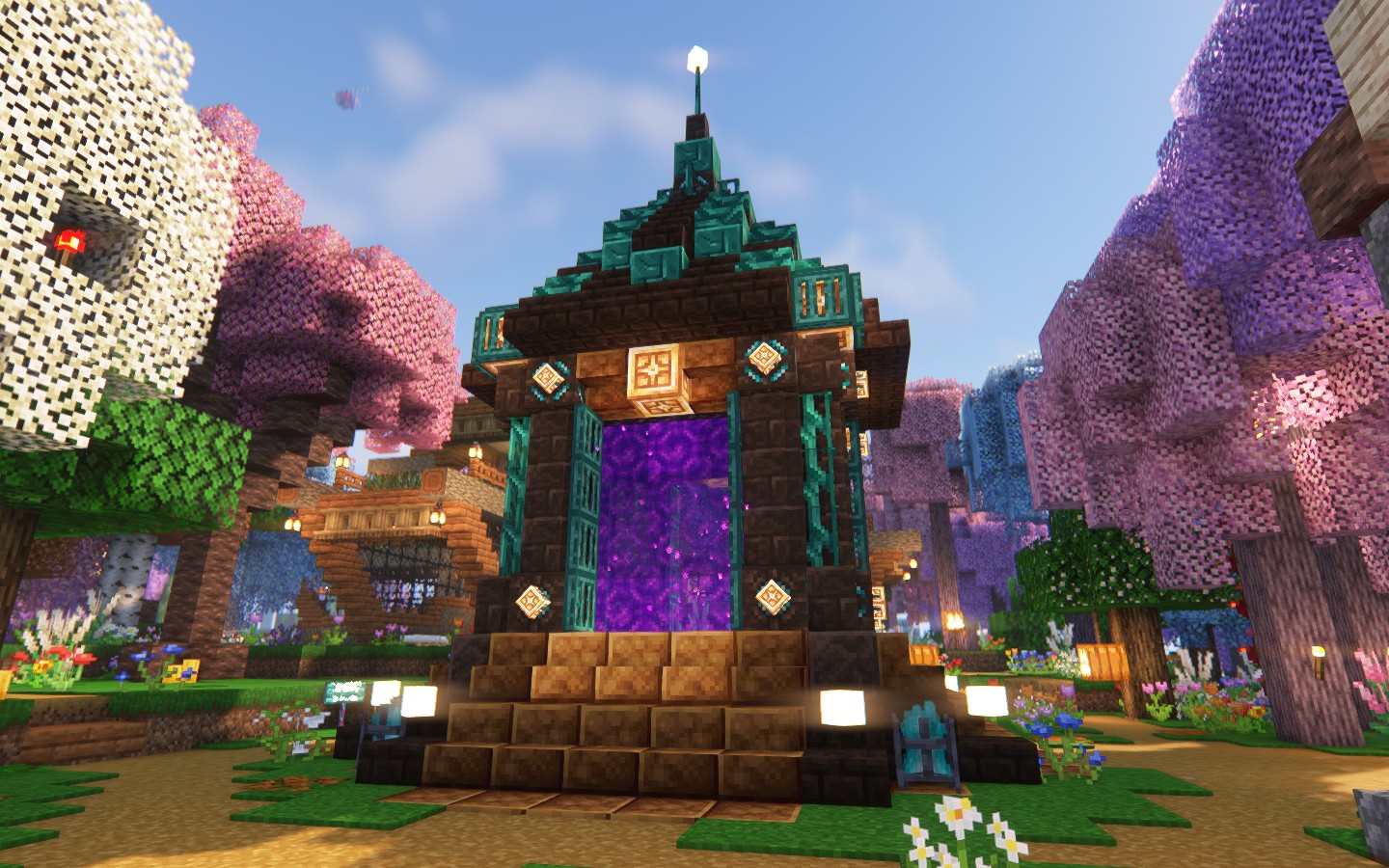 Lots of new woods and stones to build with.