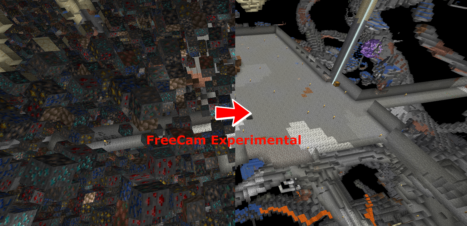 Survival Freecam/Spectator Mod - Minecraft Mods - Micdoodle8