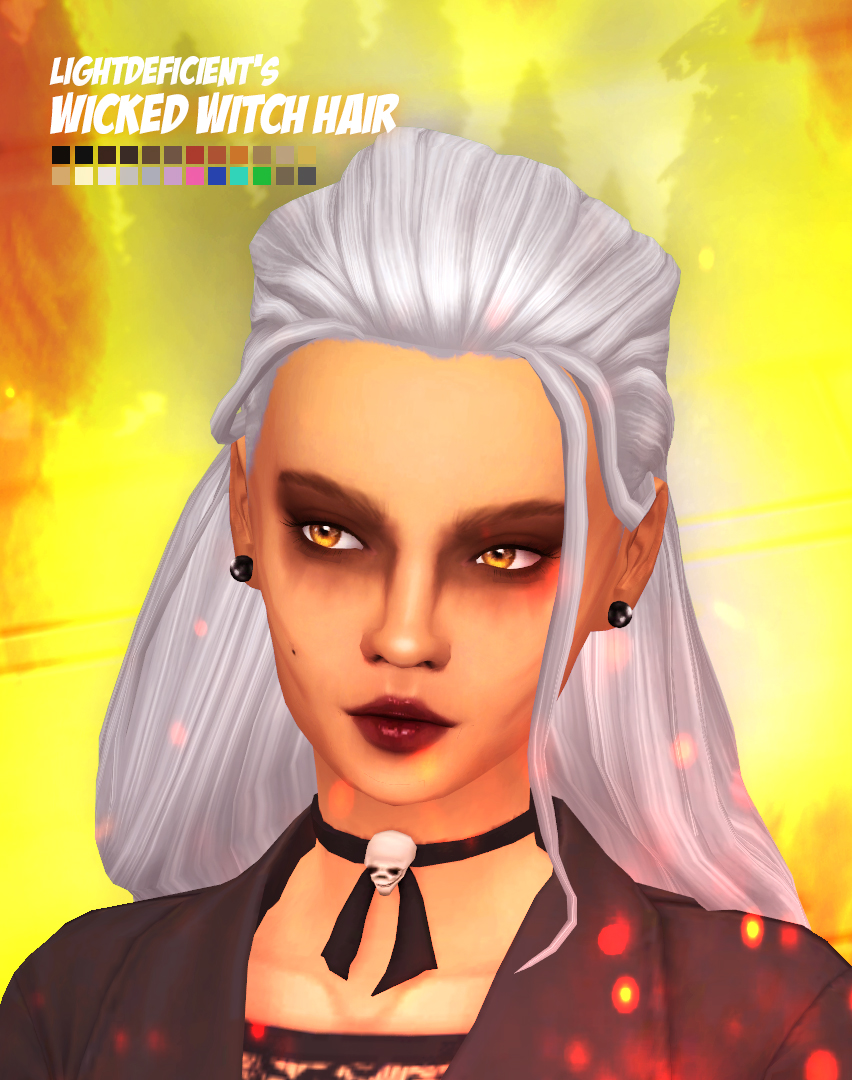 Wicked Witch Hair The Sims 4 Create a Sim