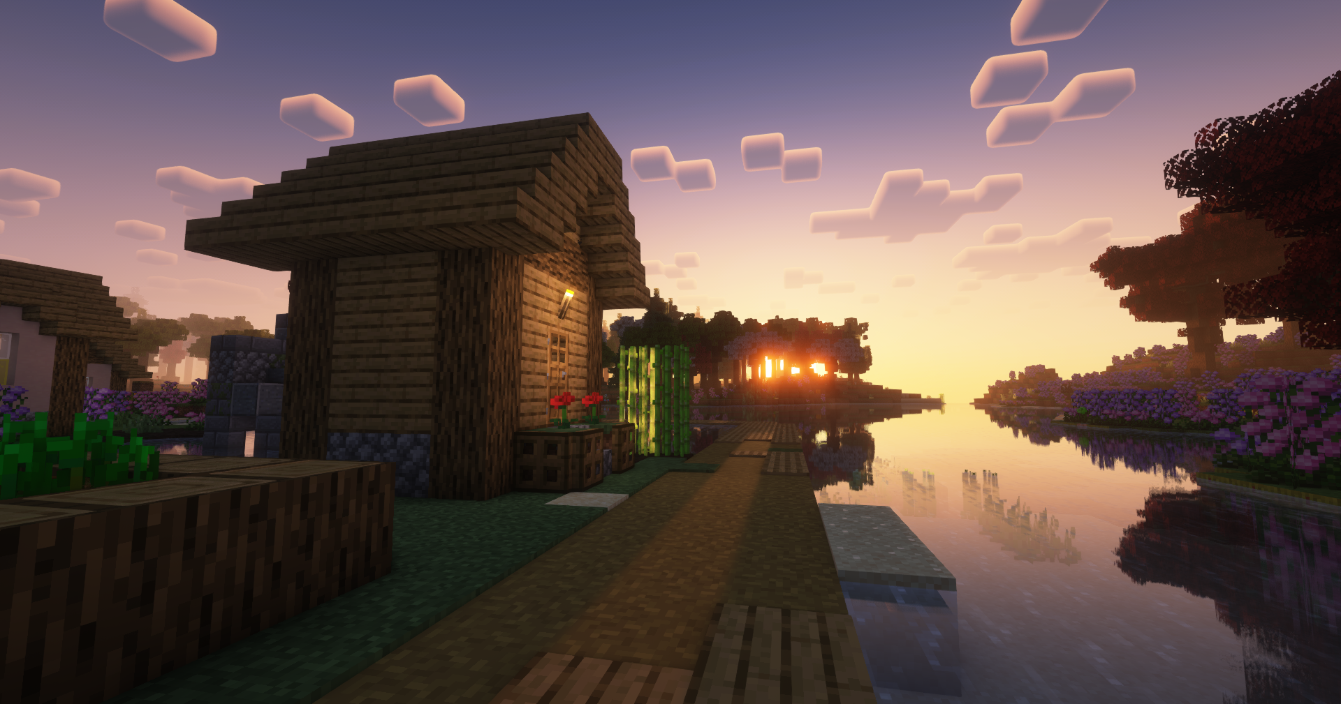 Player screen capture using Complementary
Reimagined Shaders.