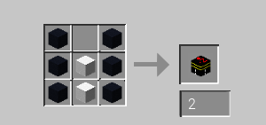 White and black powder concrete.