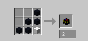White and black powder concrete.