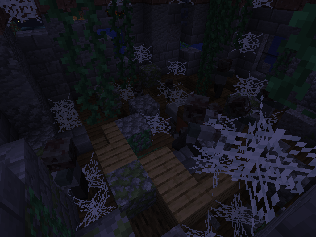 One of the mods many structures full of zombies